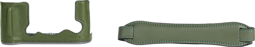SmallRig 4711 Leather Half Case Kit for Fujifilm X-T50 Green