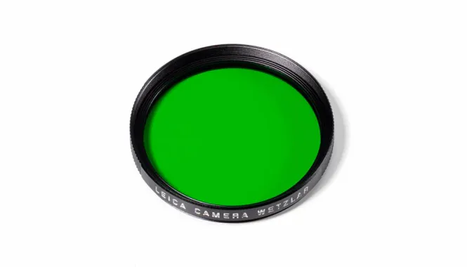 Hovedbilde Leica Green Filter, E39, black