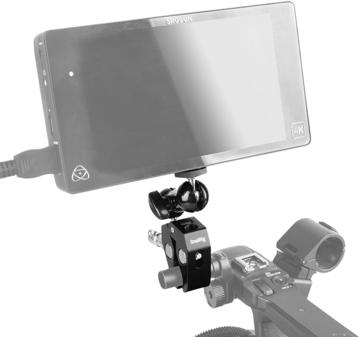 SmallRig 1138 Double BallHead w/Clamp & 1/4