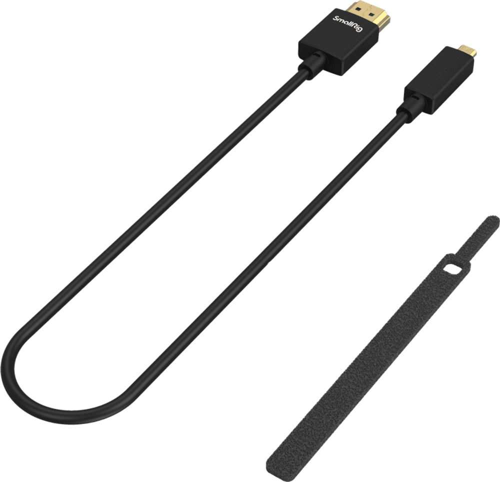 SmallRig 3043 HDMI Cable Ultra Slim 4K 55cm (D to A)