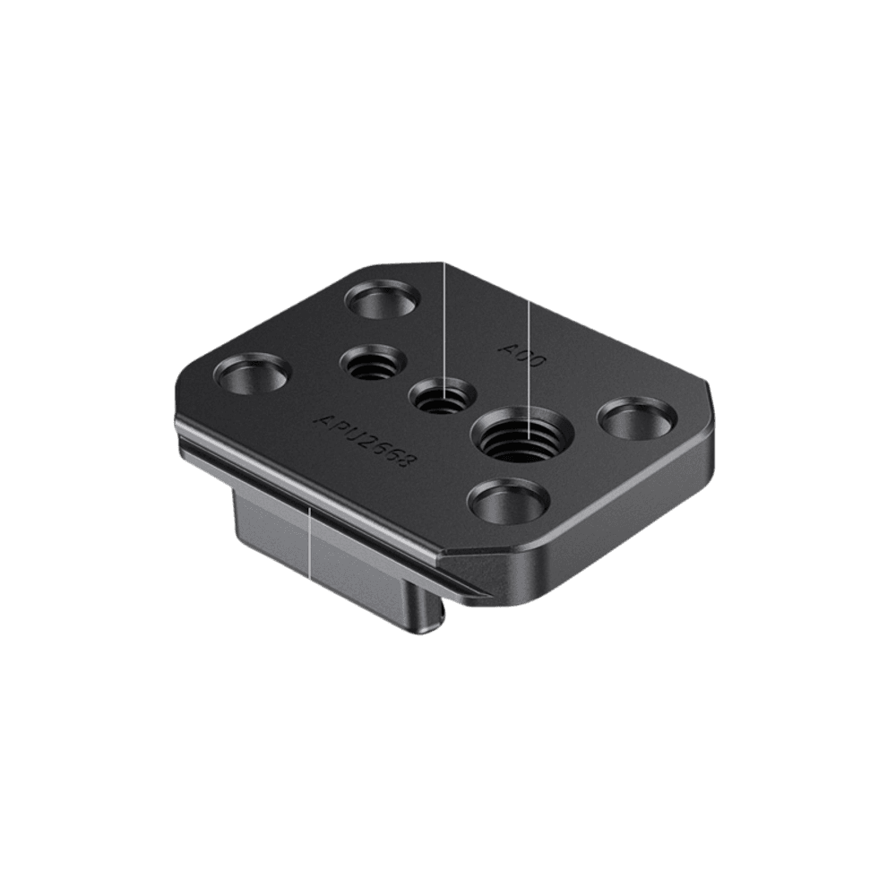 SMALLRIG 2668 spenneadapter med Arca QuickRelease-plate for Gopro-fester