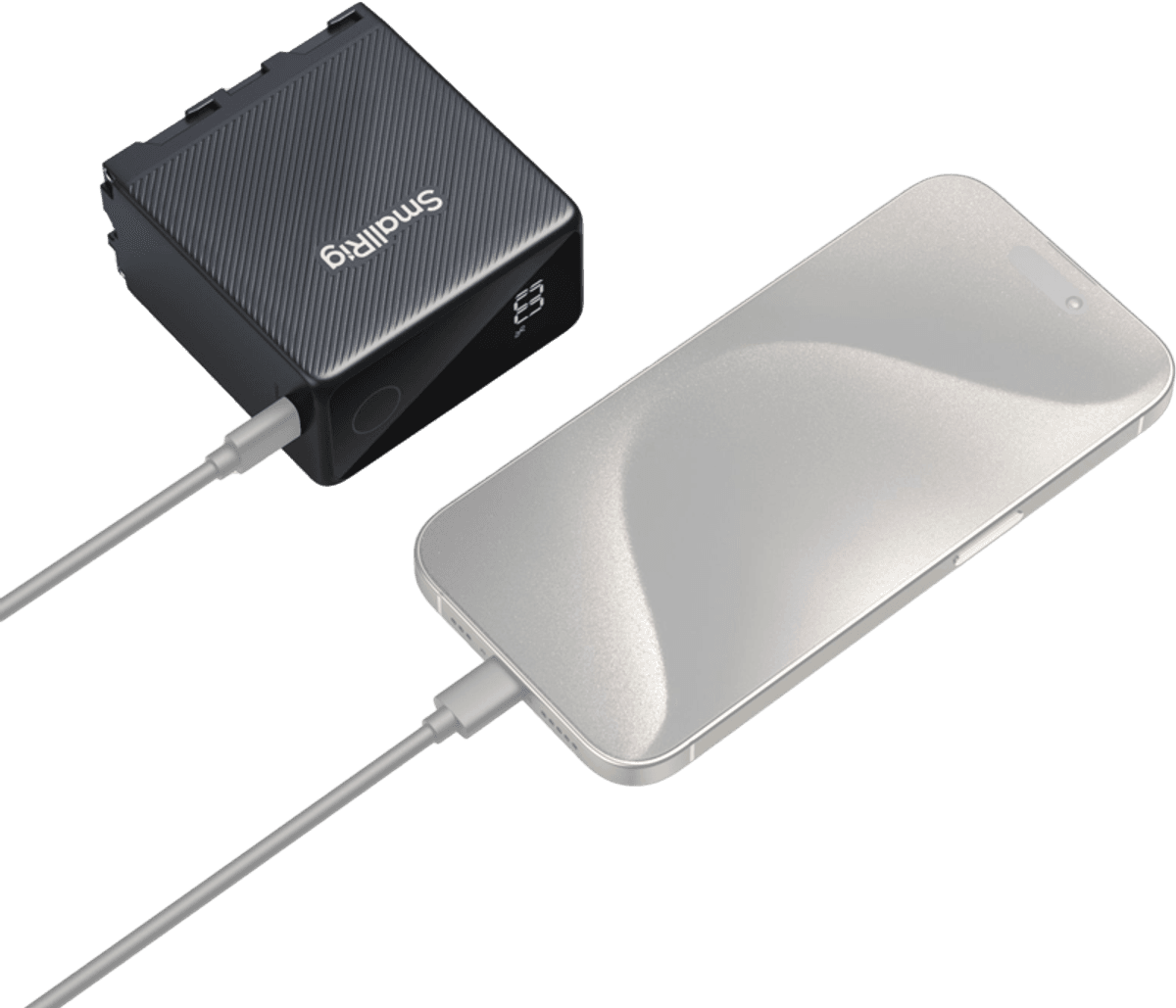 SmallRig 4469 Camera Battery USB-C Rechargeable NP-F970 Black