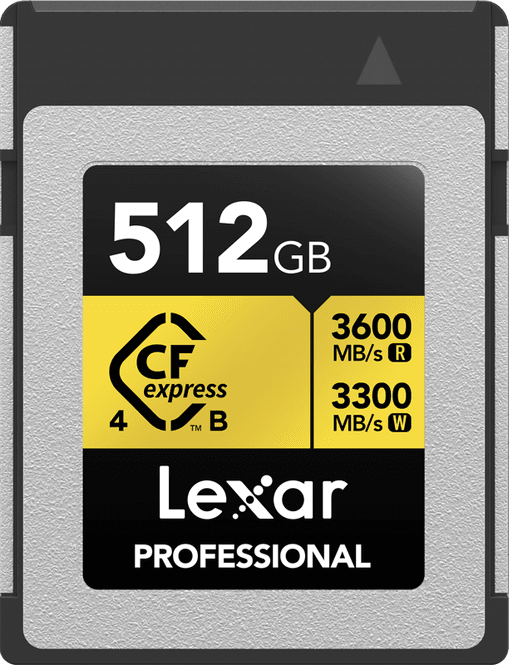 Hovedbilde Lexar CFexpress 4.0 Pro Gold 512gb  R3600/W3300 