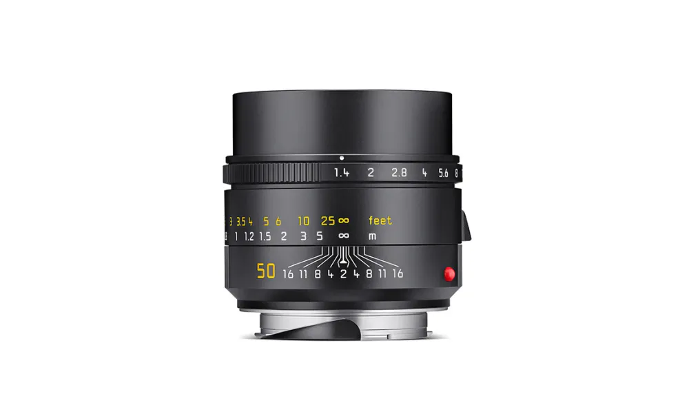 Leica Summilux-M 50mm f/1.4 ASPH., black anodized finish