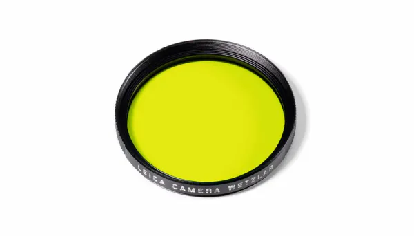 Hovedbilde Leica Yellow Filter, E39, black