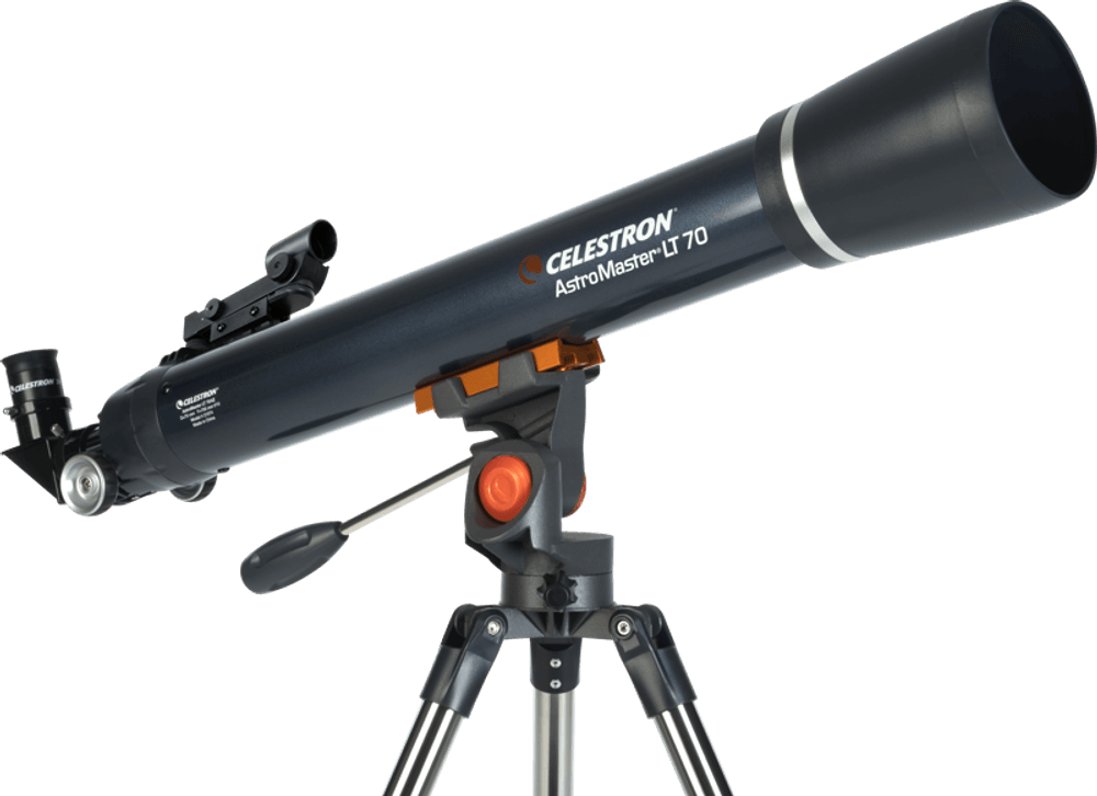 Celestron  Astromaster LT 70AZ med mobiladapter og månefilter