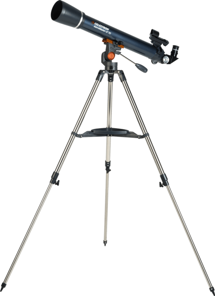 Celestron  Astromaster LT 70AZ med mobiladapter og månefilter