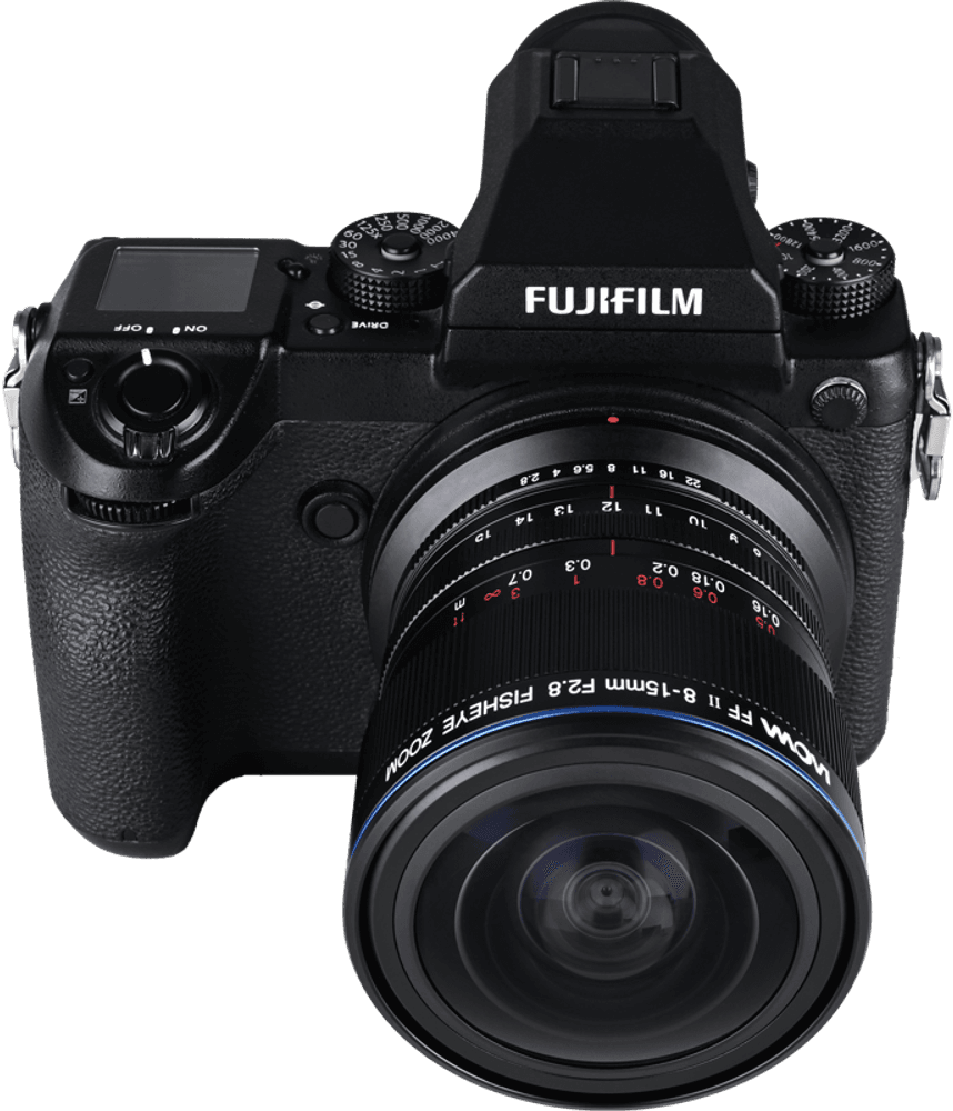 Laowa 8-15mm f/2.8 FF Zoom Fisheye - Fujifilm GFX