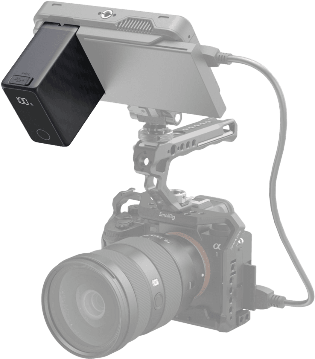 SmallRig 4469 Camera Battery USB-C Rechargeable NP-F970 Black