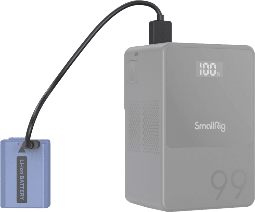 SmallRig 4330 USB‑C batteri NP‑FW50 - for Sony kamera