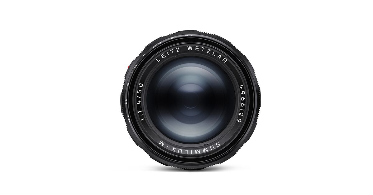 Leica Summilux-M 50mm f/1.4 ASPH., Glossy Black Paint Finish