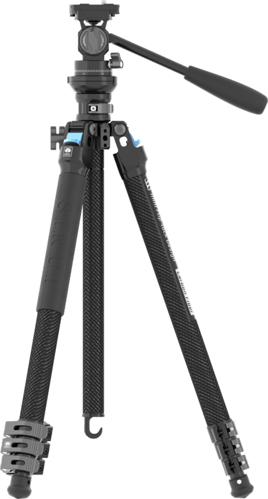 Sirui Carbon Fiber Tripod kit L-224F + KV-5