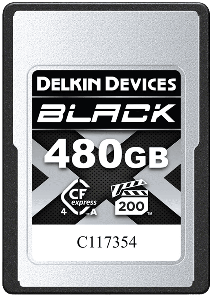 Delkin CFexpress 4.0 BLACK | Type A | VGP200, R1830/W1710 (Type A | 4.0) 480GB