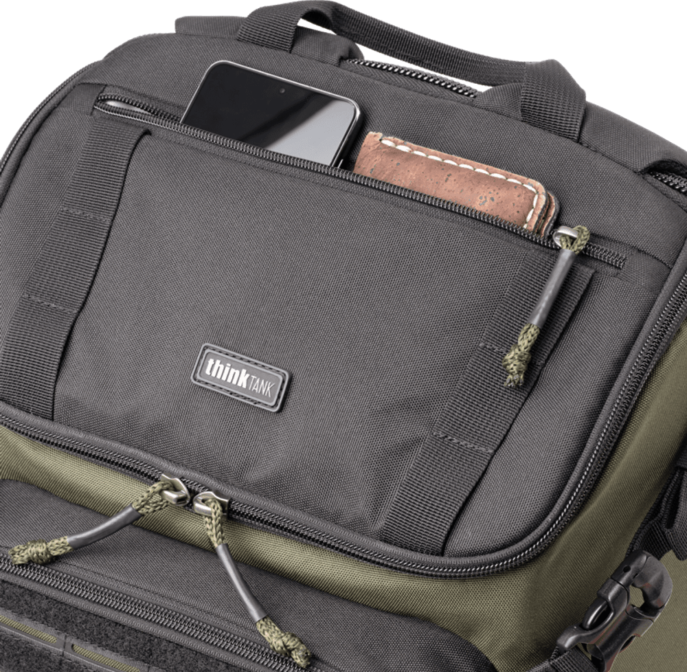 Think Tank DarkLight Backpack 20L, Montane Green