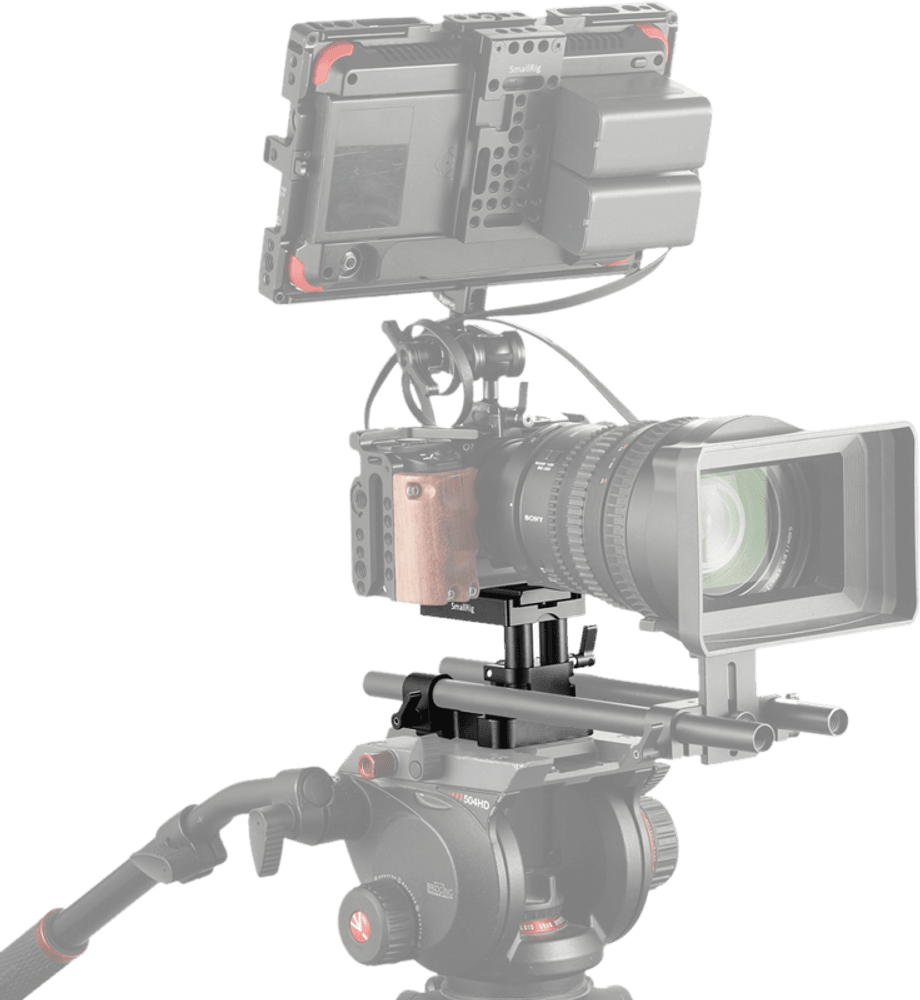 SmallRig 2092 Univ. 15mm Rail Support Baseplate