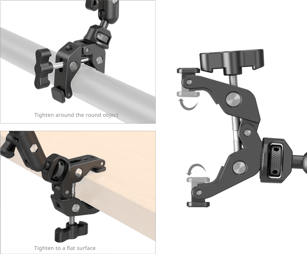 SmallRig 4766 Magic Arm with Crab Clamp Kit