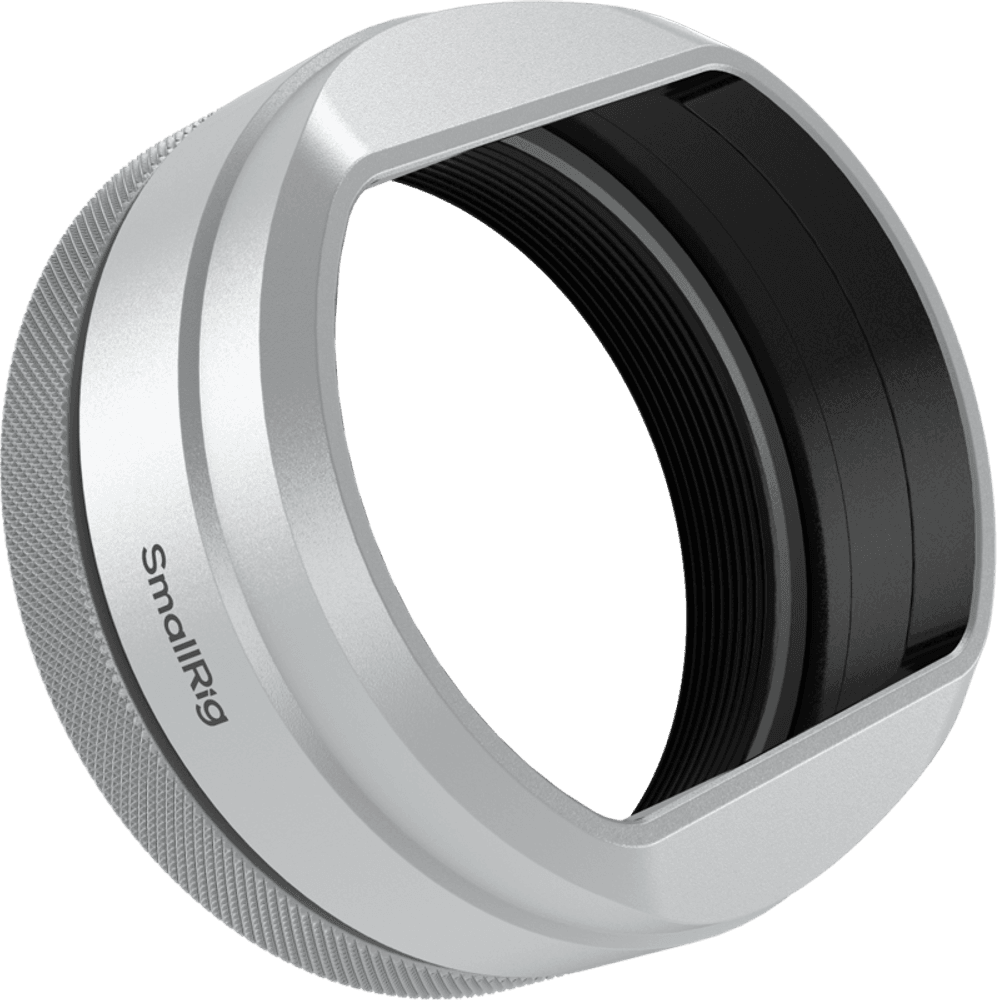 SmallRig 5849 Lens Hood for FUJIFILM X100VI / X100V (Silver)