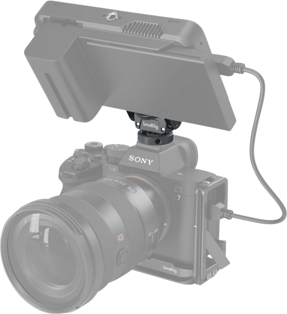 SmallRig 3809 Monitor Mount Lite with Cold Shoe