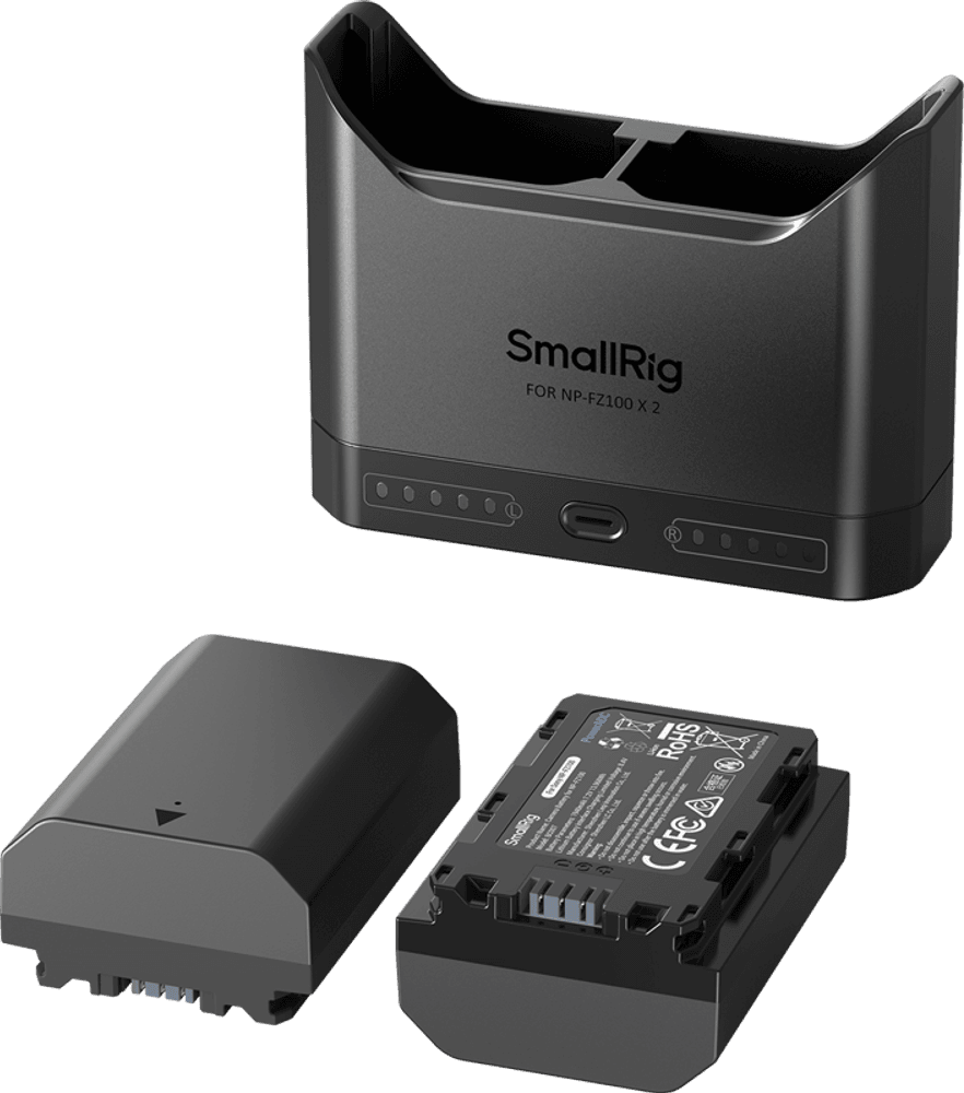 SmallRig 5483 Turbo Charging Kit for NP-FZ100 Camera Batteries