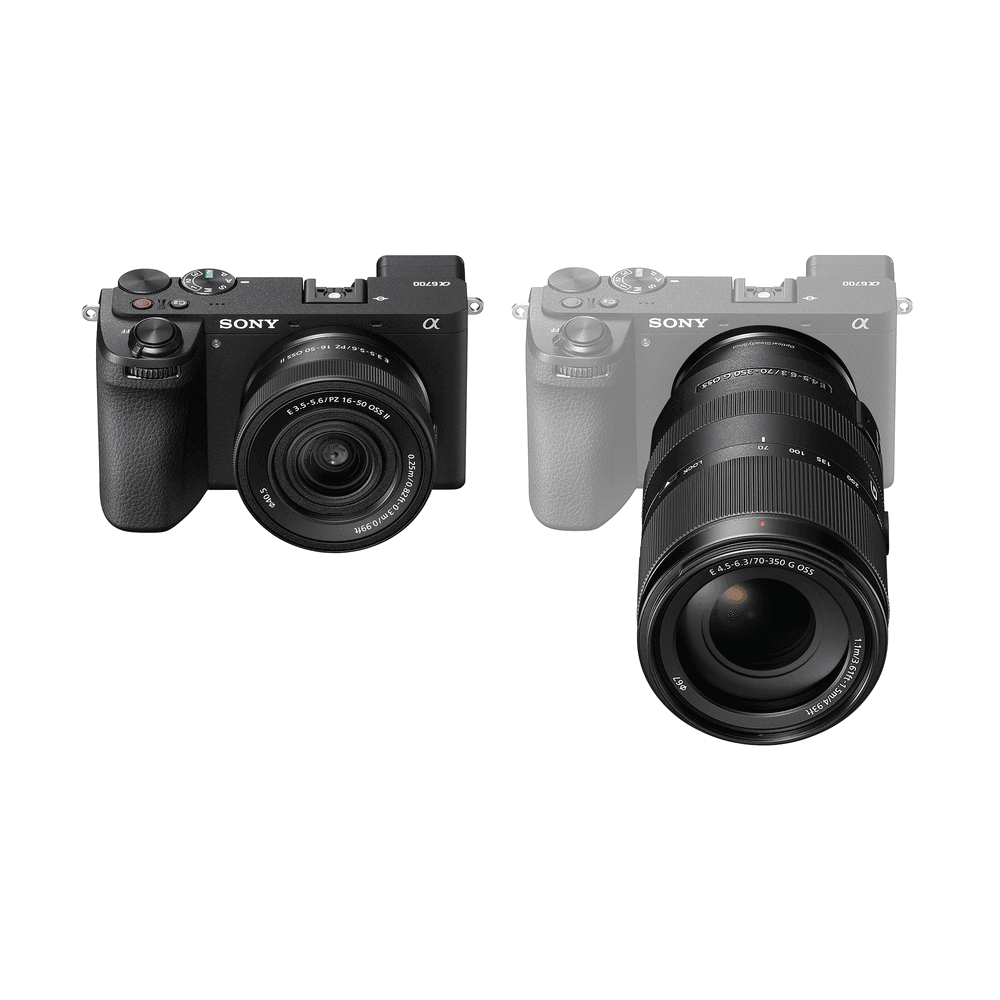 Sony A6700 Wildlife Kit PZ 16–50 + 70-350mm