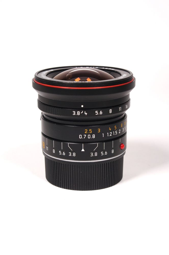 Leica SUPER-ELMAR-M 18mm F3.8 ASPH svart brukt