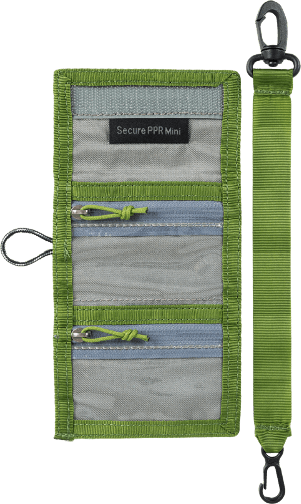 Think Tank Secure Pocket Rocket Mini (Wallet with Strap: holds 4 CF/CFexpress or 6 SD/microSD) Green