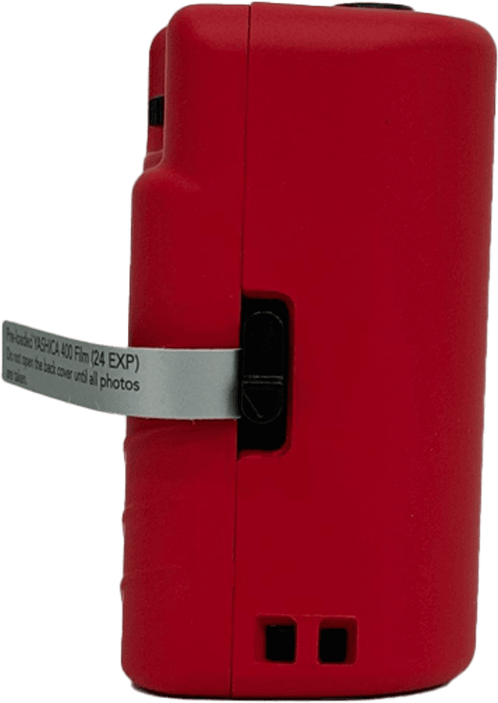 YASHICA MF-1 Snapshot Art Camera (Red)