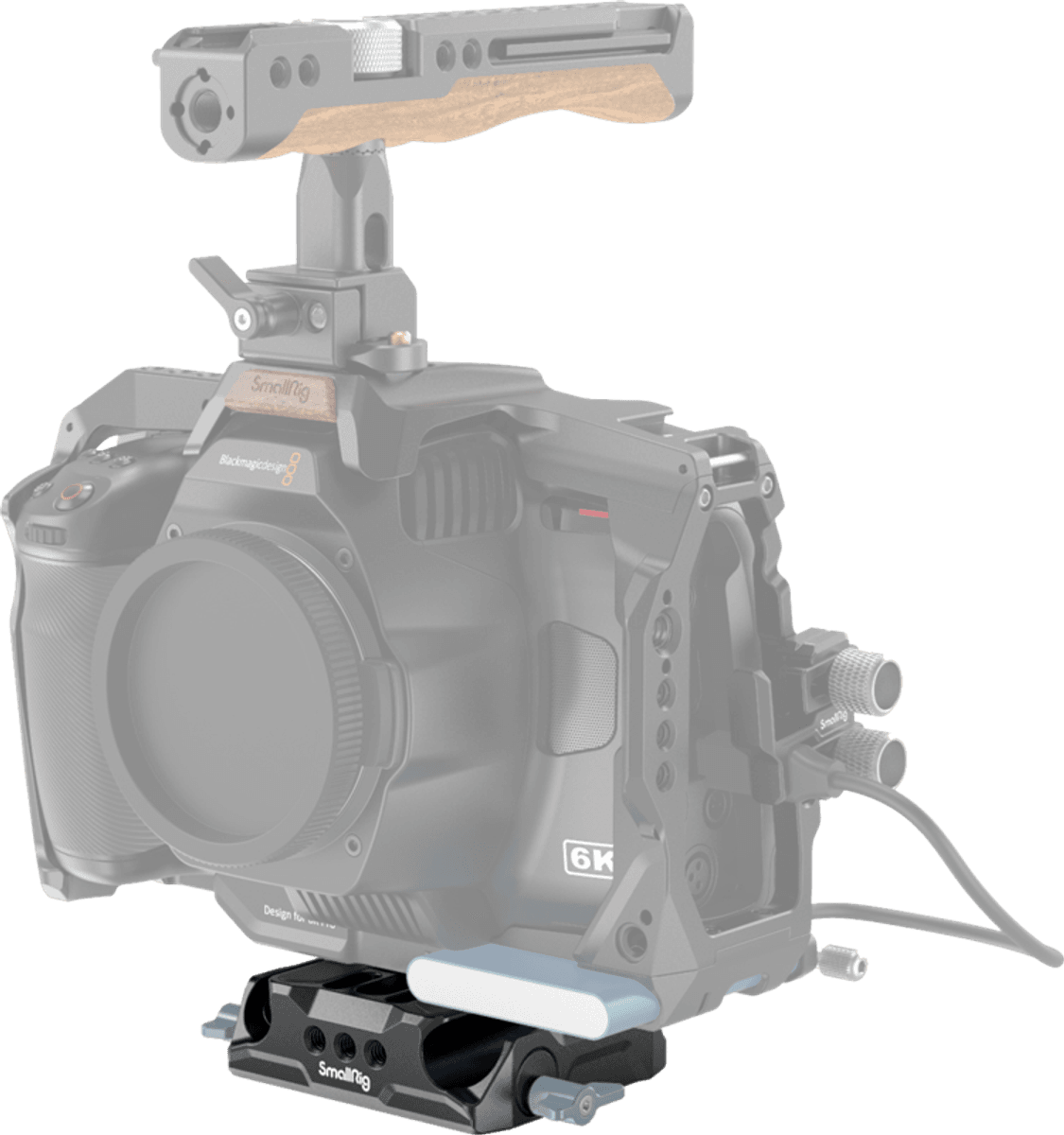 SmallRig 3357 Universal LWS Baseplate w dual 15mm Rod Clamp