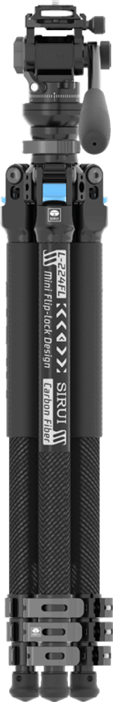 Sirui Carbon Fiber Tripod kit L-224F + KV-5