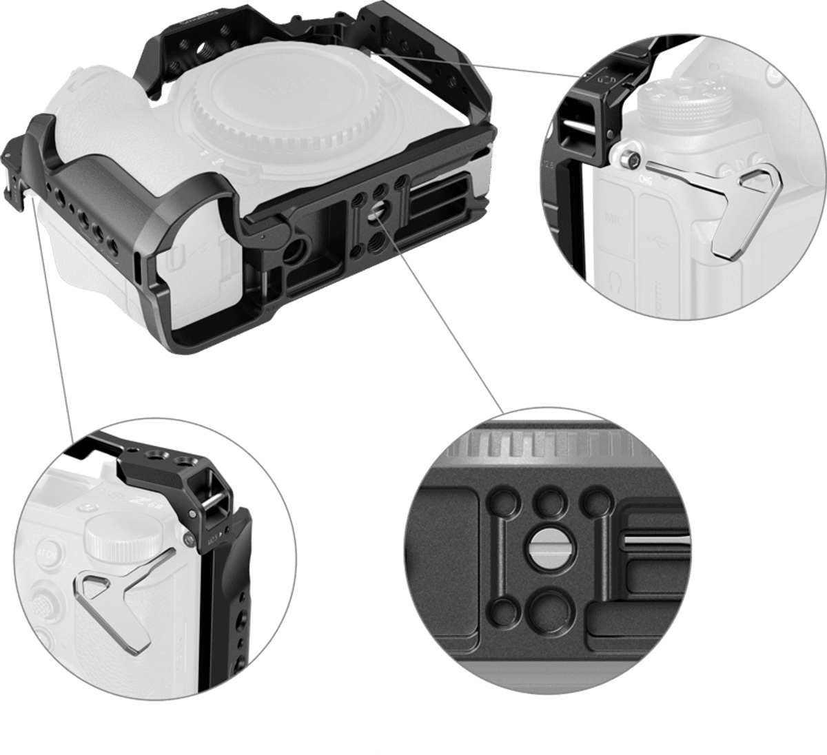 SMALLRIG 4519 Camera Cage for Nikon Z 6III