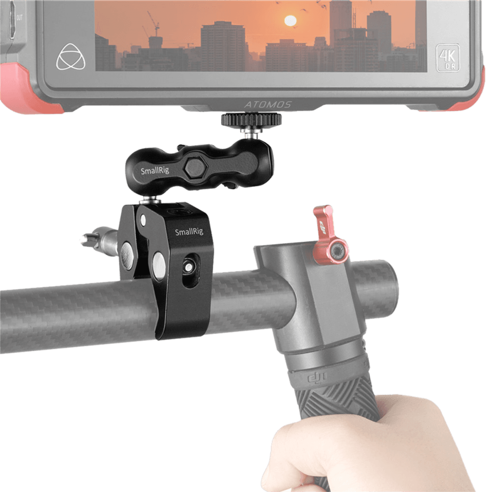 SmallRig 2164 Crab-Shaped Clamp w/ Ballhead M-Arm