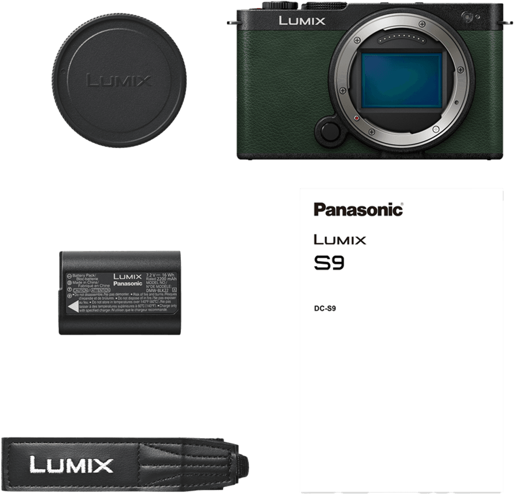 Panasonic Lumix S9 Body Dark Olive