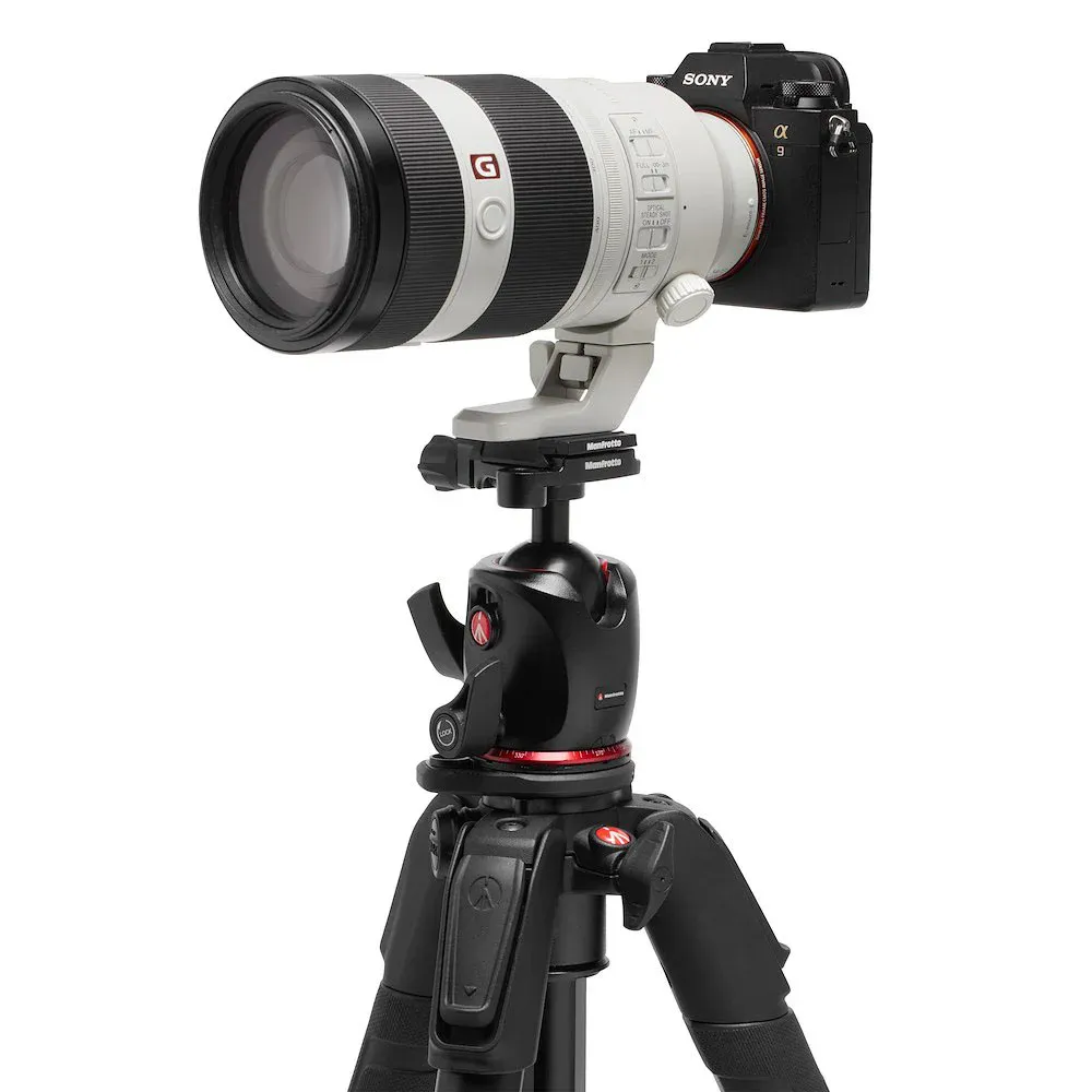Manfrotto Stativsett Foto MT055XPRO3 + MHXPRO-BHQ6T