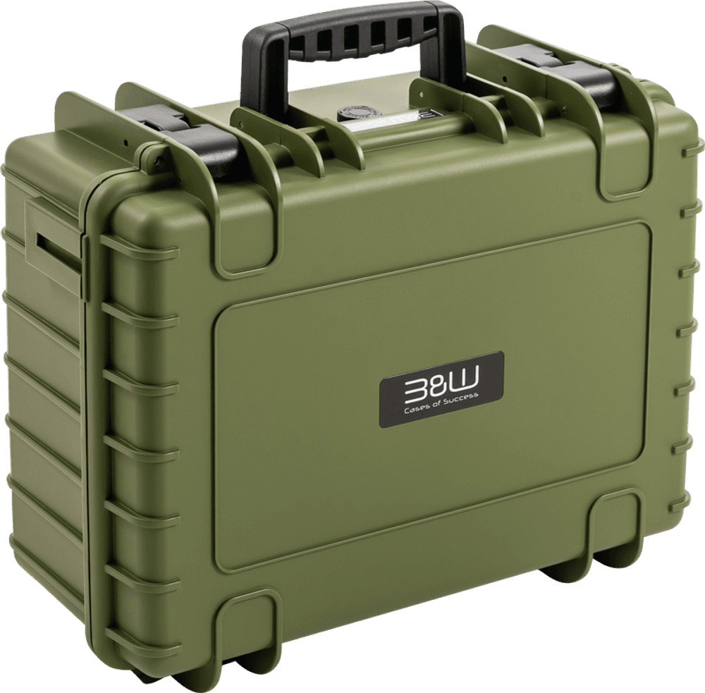 BW Outdoor Cases Type 5000 / Bronze green (divider system)