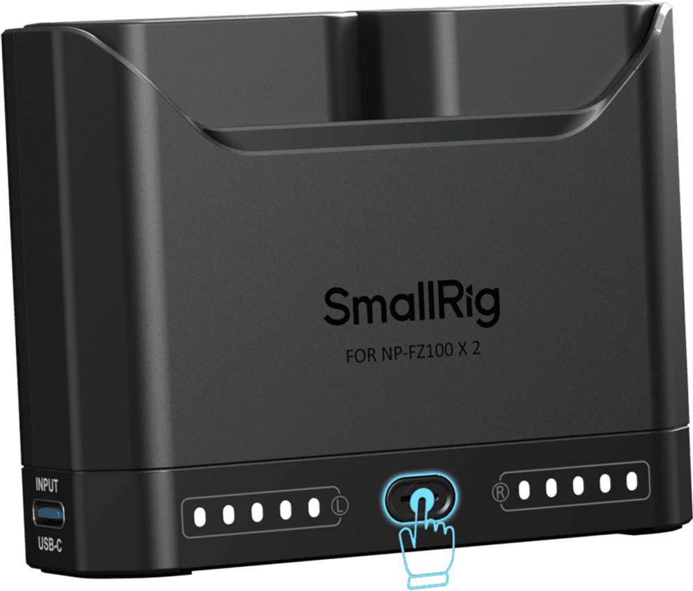 SmallRig 5483 Turbo Charging Kit for NP-FZ100 Camera Batteries