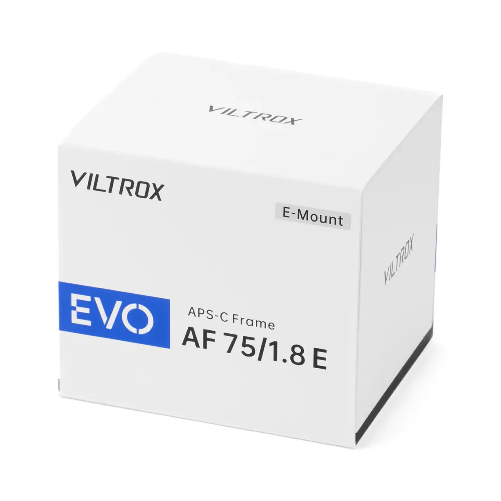 Viltrox AF 75mm F1.8 EVO for Sony E APS-C