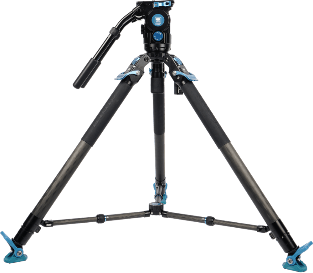 Sirui Pro Video Tripod Kit Rapid SVT-75 Pro + Fluid Head SVH15