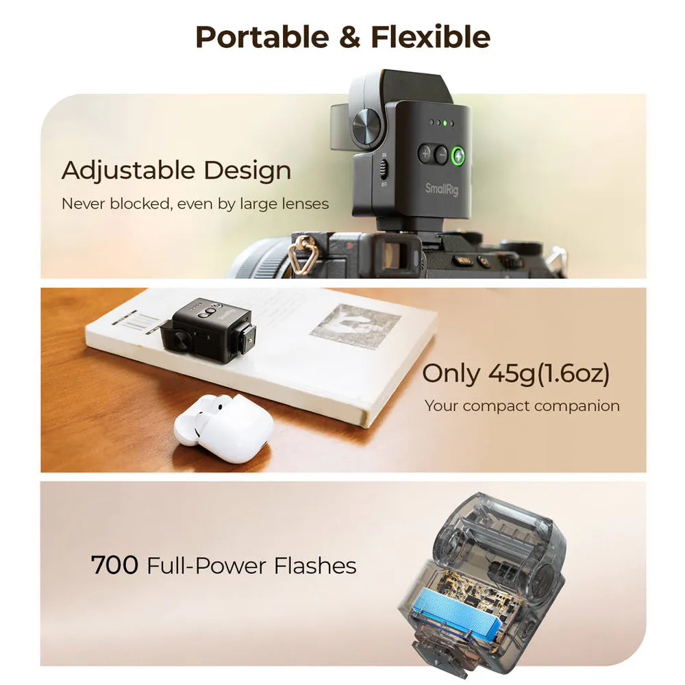 SmallRig 5883 Mini Speedlite Flash (RS-R22)