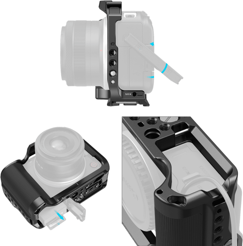 SmallRig 5427 Cage for Canon EOS R50 V Black