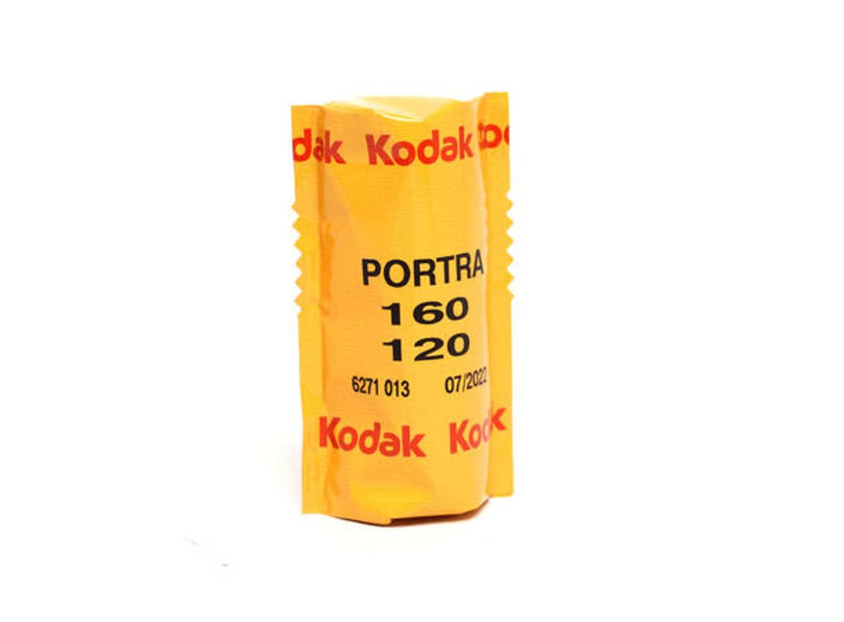 Kodak  Portra 160 120 enkelt rull 