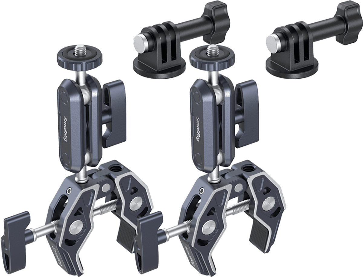 SmallRig 5529 Crab-Shaped Clamp with Ballhead Magic Arm