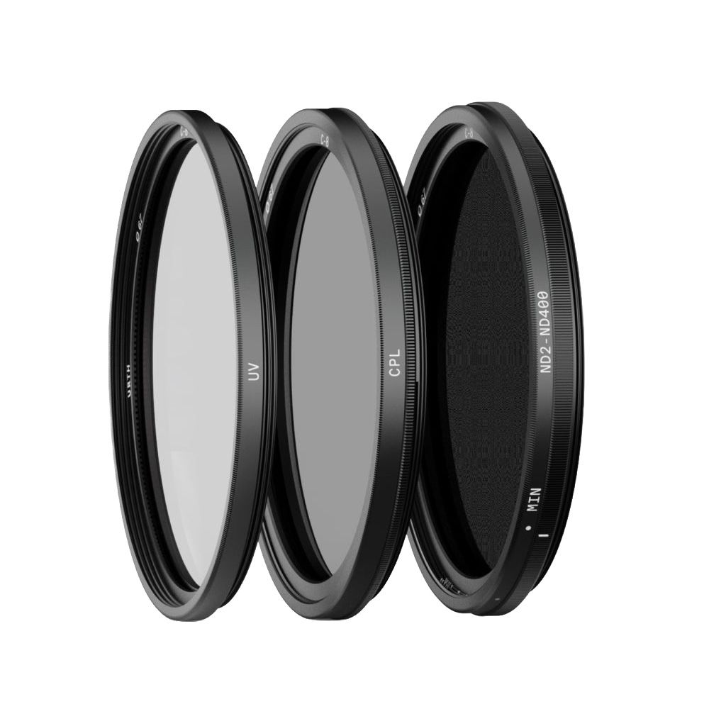 Urth 86mm UV, Circular Polarizing (CPL), ND2-400 Lens Filter Kit