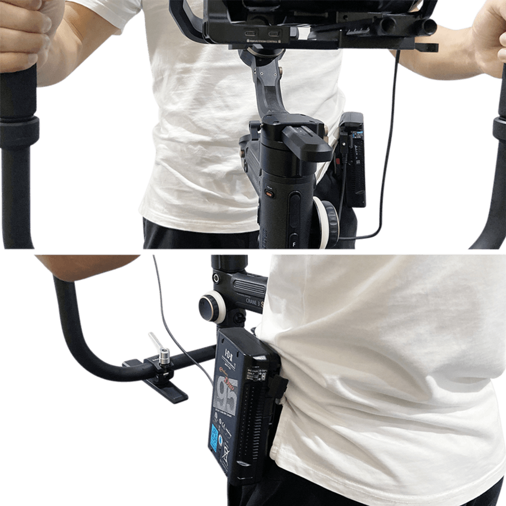 SmallRig 2990 Battery Plate V-Mount w Belt Clip
