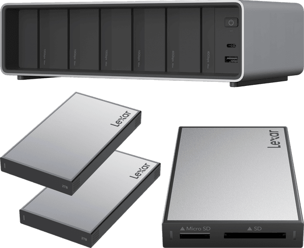 Hovedbilde Lexar Professional Workflow Pro med Thunderbolt4 ...