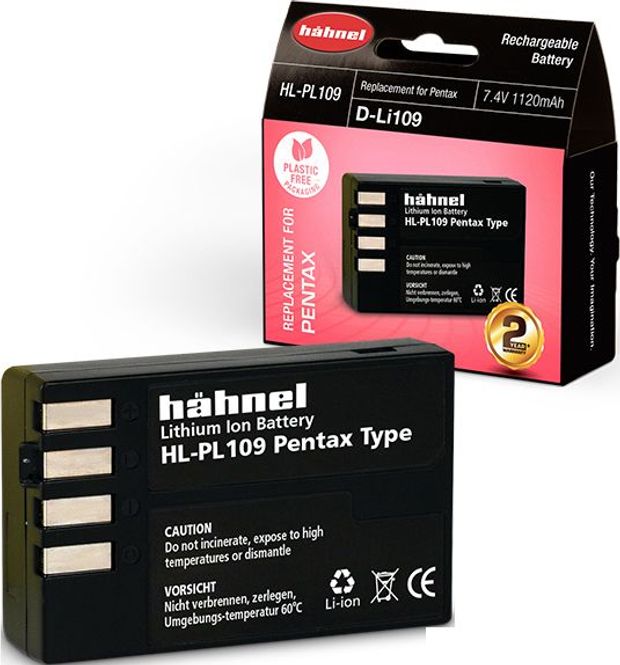 Hovedbilde Hähnel Battery Pentax HL-PL109 / D-Li109