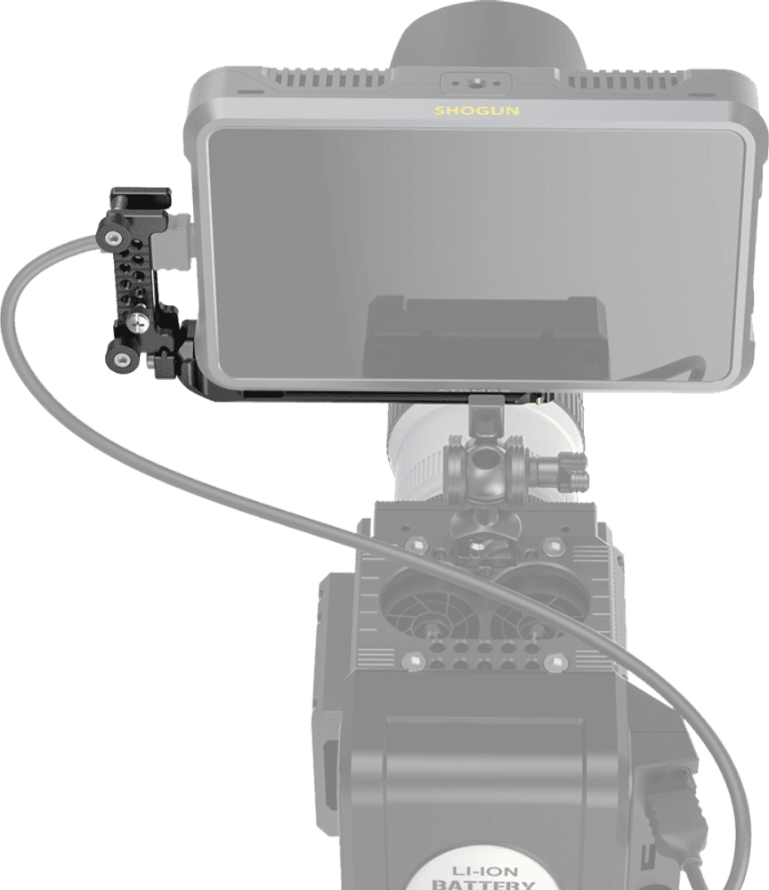 SmallRig 2487 Monteringsplate med HDMI-klemme for Shogun 7