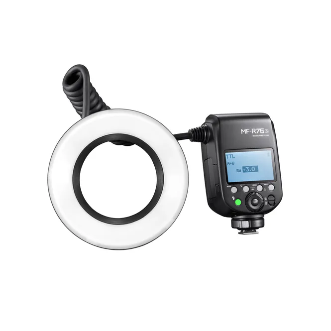 Hovedbilde Godox MF-R76N TTL Macro Ring Flash Nikon