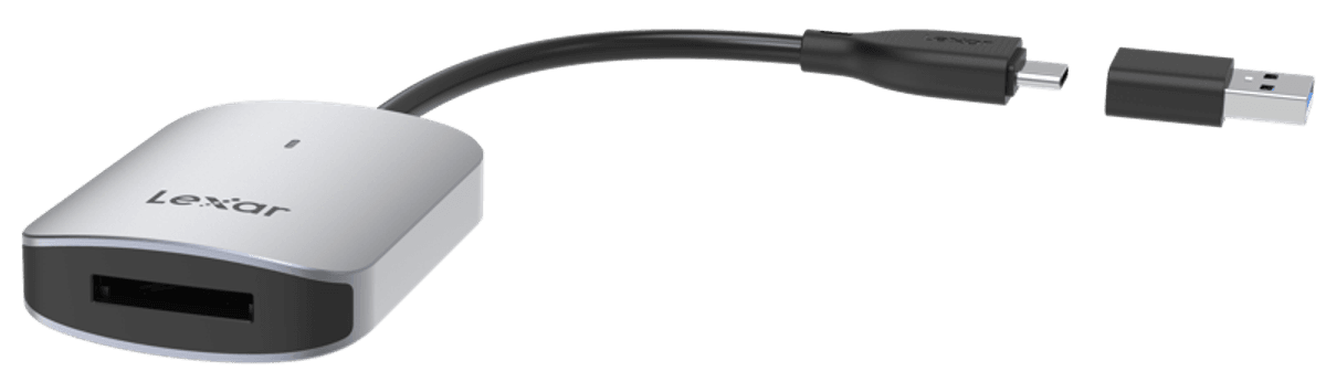Lexar Kortleser CFexpress Type A (LRW515U) USB 3.2 Gen 2 / USB-C Reader