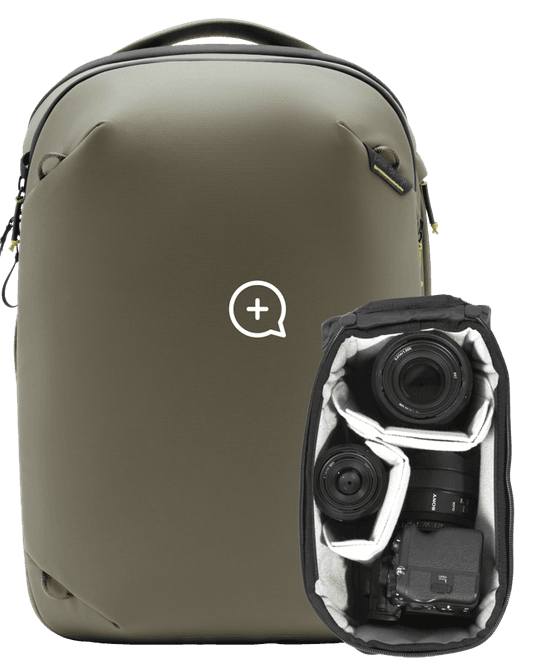 Hovedbilde Peak Design Travel Backpack 20L w/ Camera Cube ...