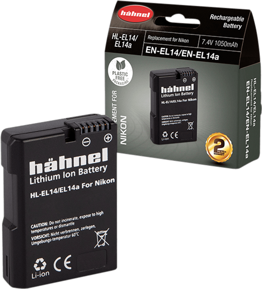 HÄHNEL Batteri Nikon HL-EL14/EL-14A